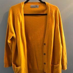 Yellow Cardigan